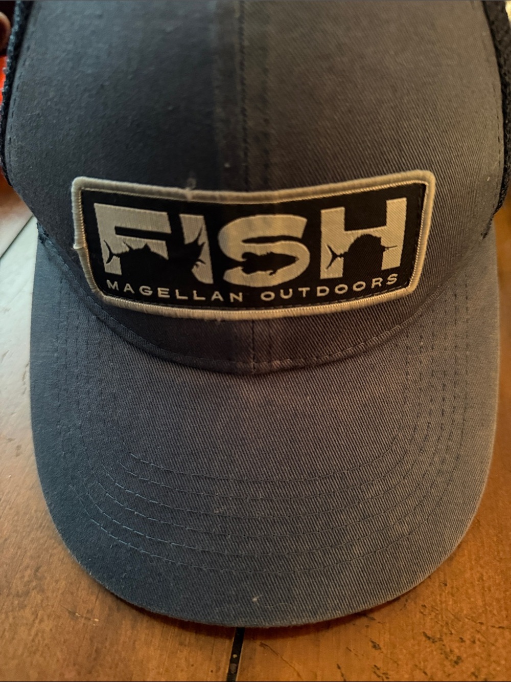 Magellan Outdoors Fish Patch Hat - Black